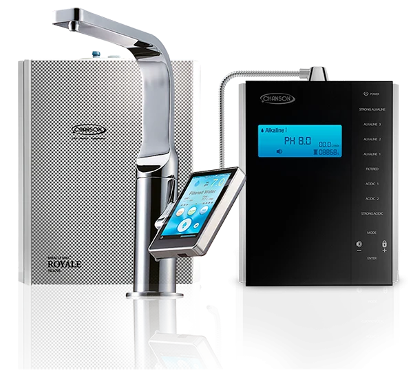 Ionizadores de água Chanson Miracle Max e Royale
